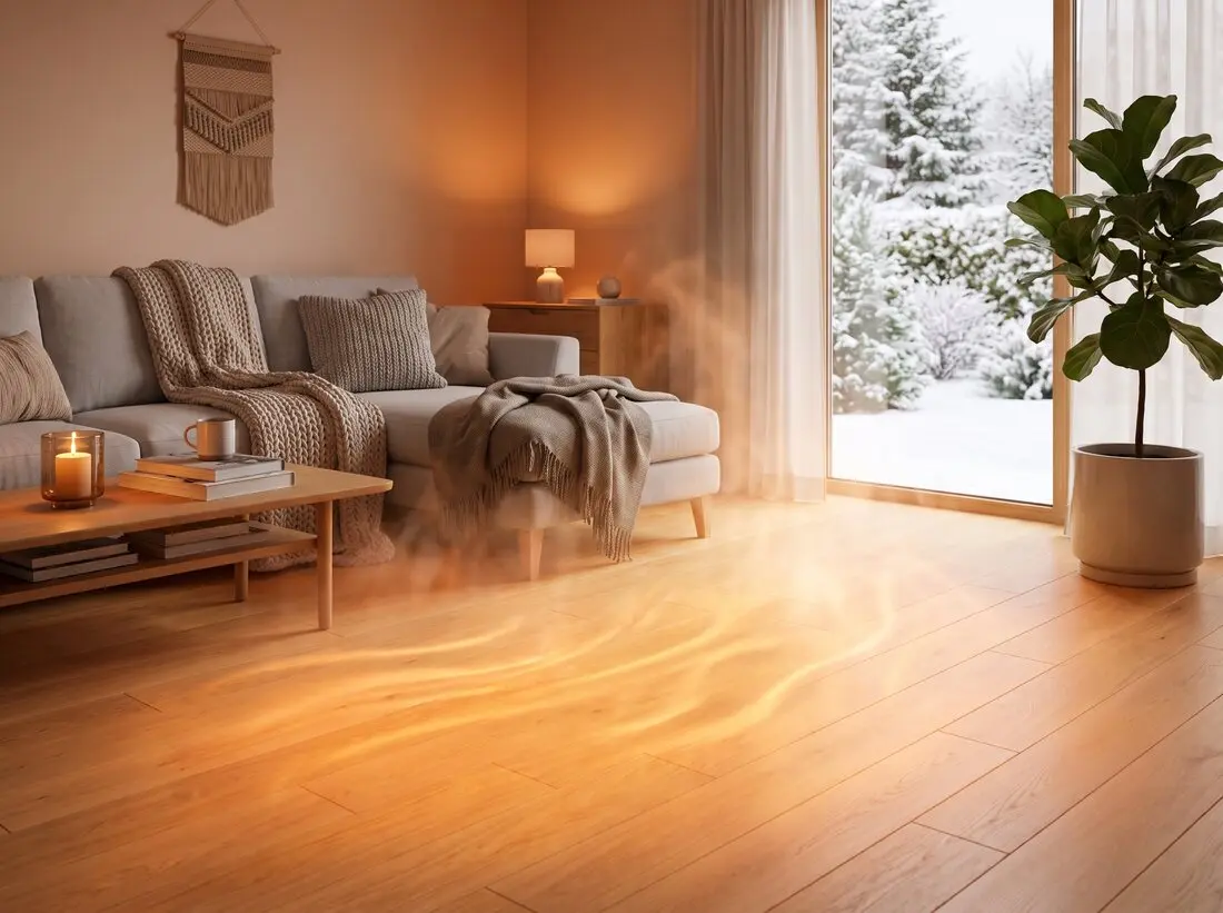 Behagliche Wärme im Winter — Heizen mit Wärmepumpe
